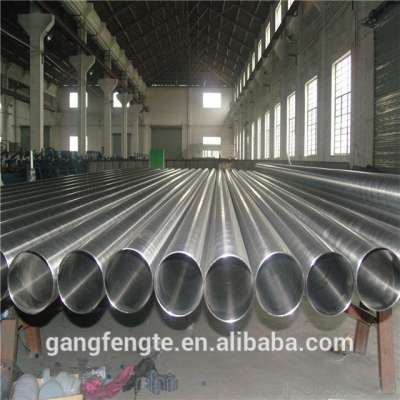 AISI ATSM 201 202 304 304L mirror finish stainless steel tube internal threaded